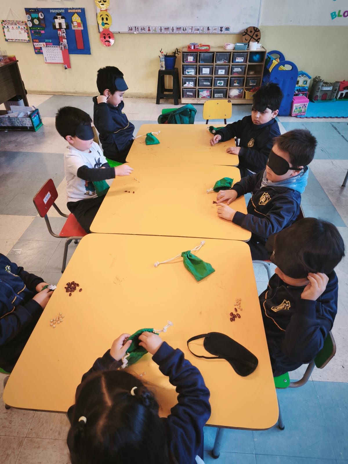 Actividad de meditación en aula